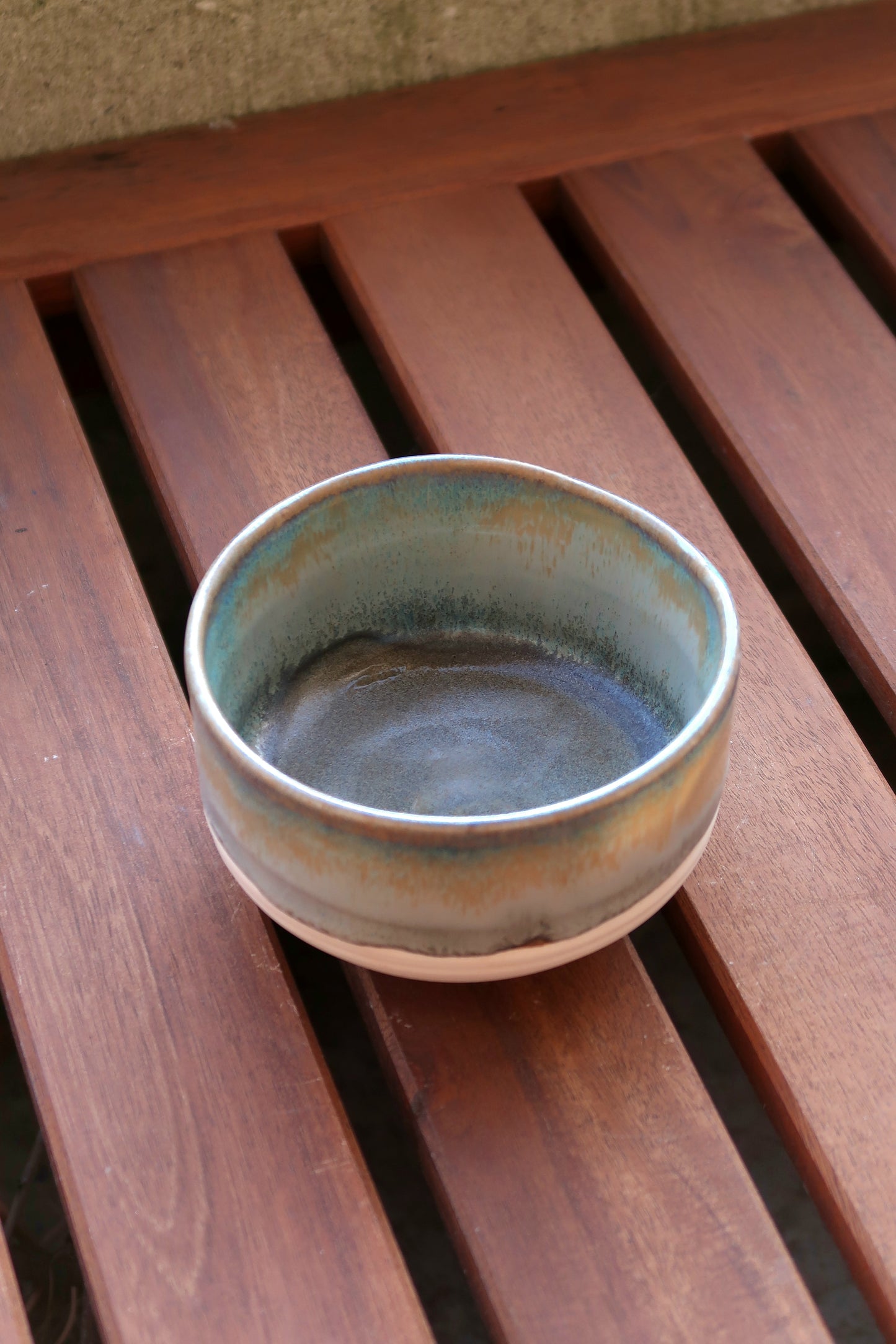 Denim & Porcelain Matcha Bowl