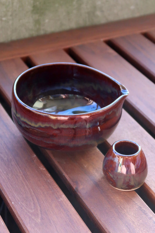 brown Matcha Set - B-ware